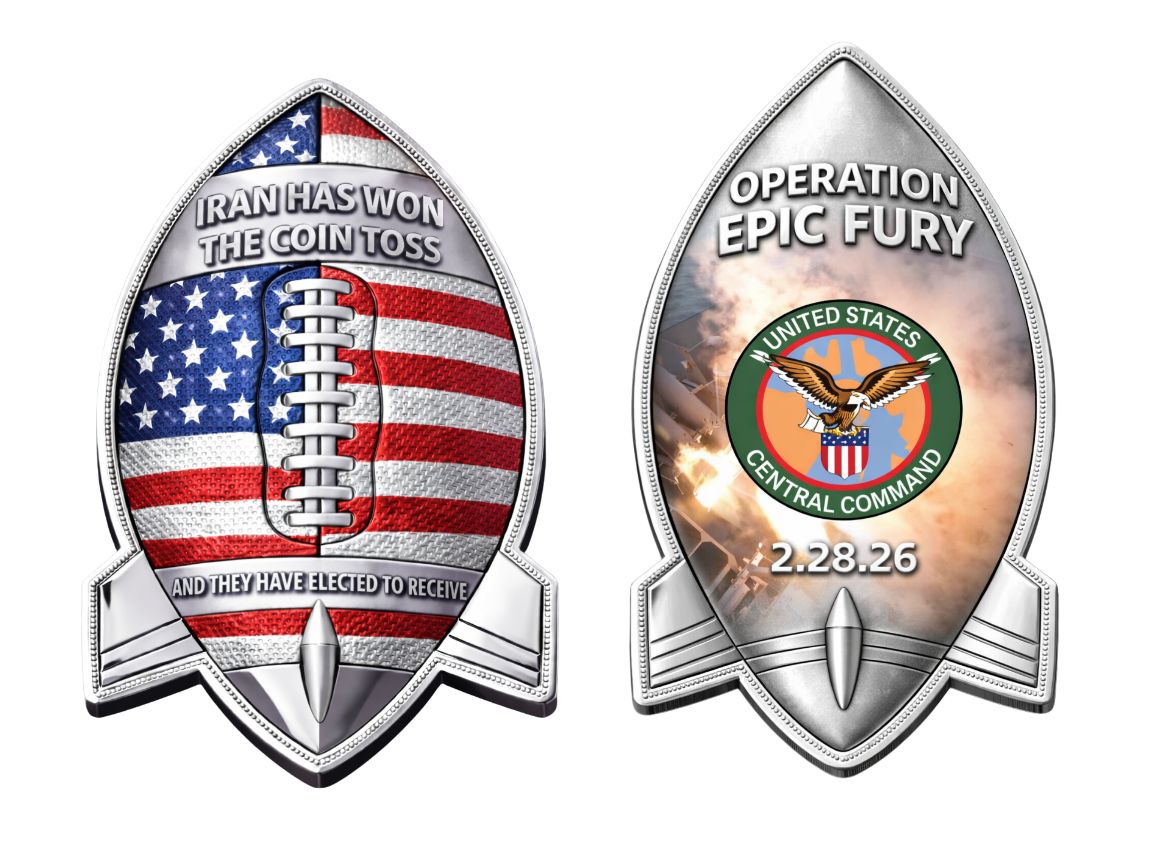 PRE- ORDER - OPERATION EPIC FURRY CHALLENGE COIN