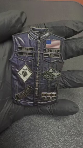 ALL AMERICAN PATRIOTS MC CUT CHALLENGE COIN